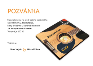 CD pozvánka